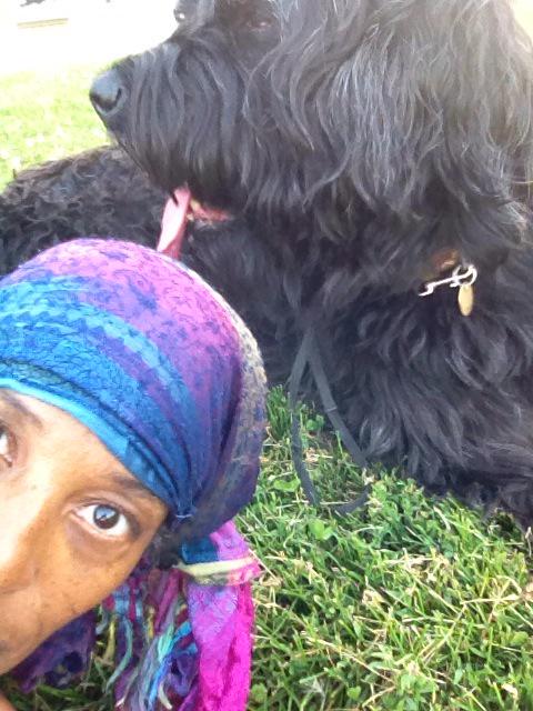 ShakuraSaida's tweet photo. #puppyandi discuss today's events and do each other's hair (she's not quite done w/mine yet!) #cornrowed #doggyplaits http://t.co/srgeSYU9Nu
