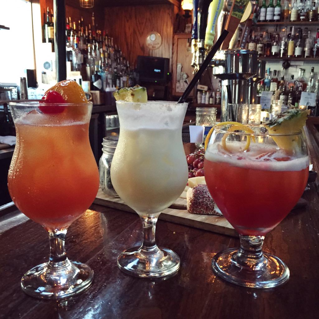 FCDrinksmiths's tweet photo. Tonight's session 2 #cocktails: Hurricane, Piña Colada and Rum Rummer #roc http://t.co/IlGNGlr4A8