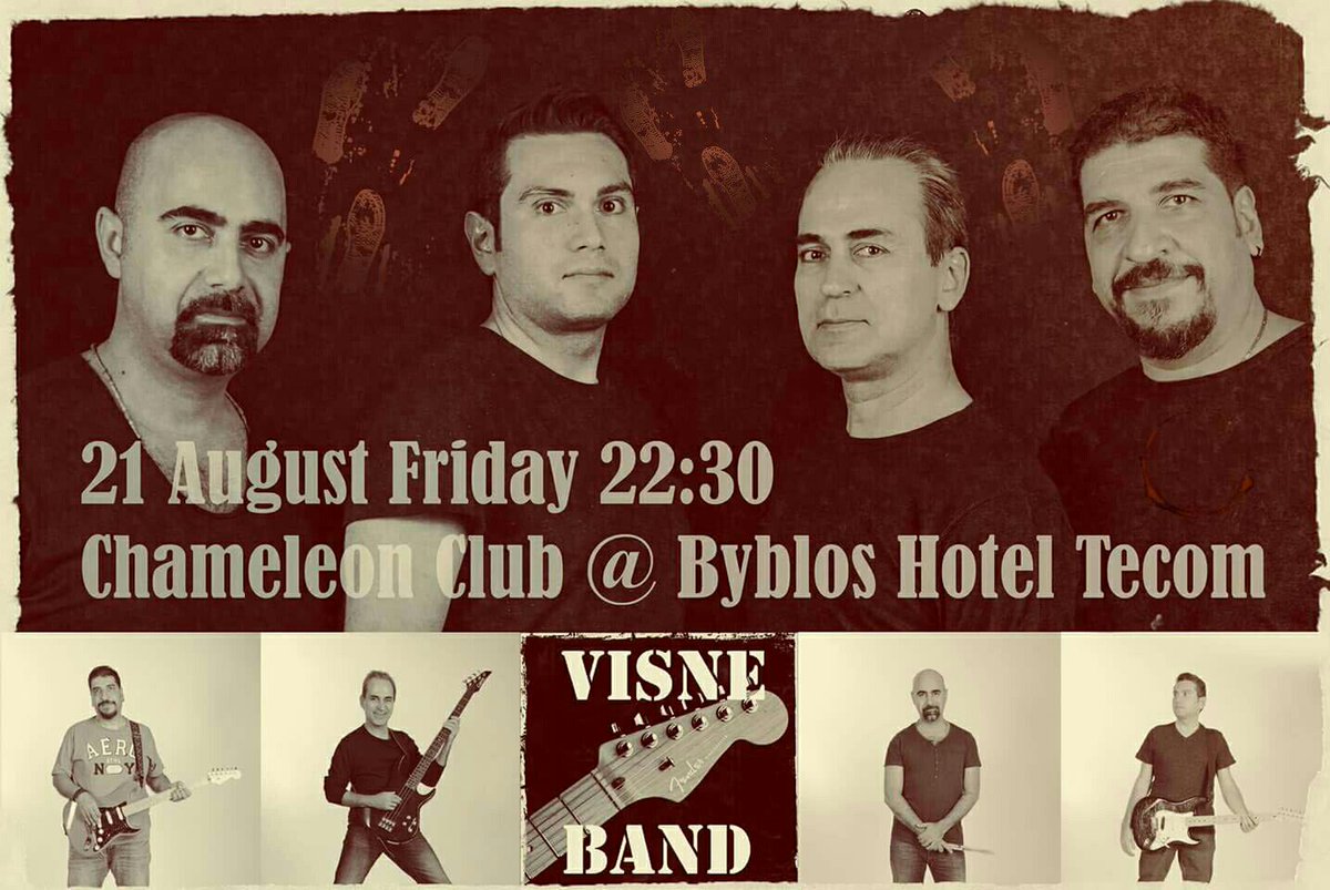 visneband's tweet photo. New season, new songs, new venue.. @visneband is ready to rock! #livemusic #dubai #dubaigig #blues http://t.co/8hmCqmLTxR