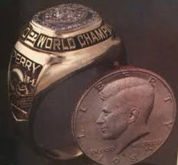William Refrigerator Perry Ring Size William Refrigerator Perry Ring Size