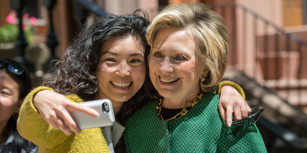 HillaryClinton's tweet photo. She gets it. http://t.co/fhCh7bMSiW http://t.co/woCtP4Xj5C