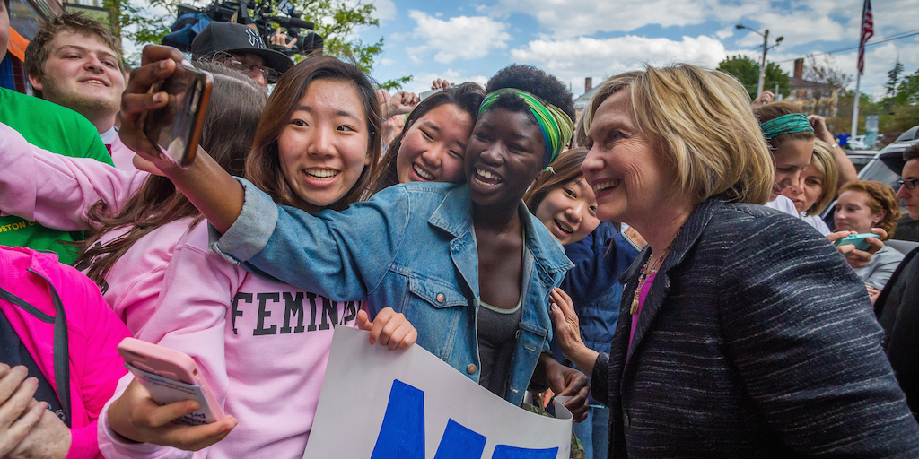 HillaryClinton's tweet photo. She gets it. http://t.co/fhCh7bMSiW http://t.co/woCtP4Xj5C