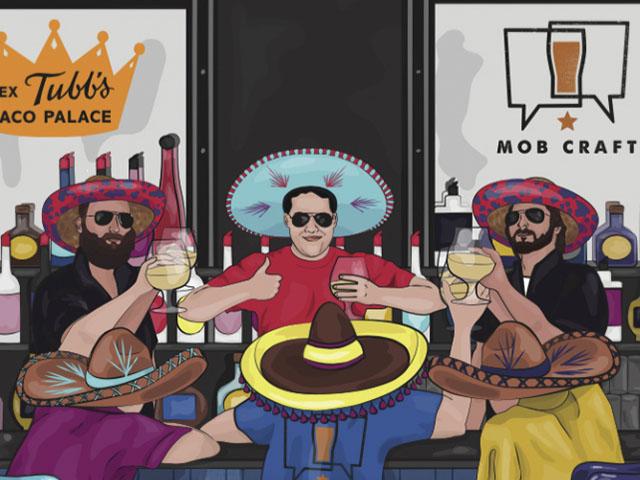 foodfightmadisn's tweet photo. #TexTubbs and @MobCraftBeer's collaboration brew #Cervezarita featured in the @isthmus http://t.co/pCNcWP5pea http://t.co/JjNG0brFLm
