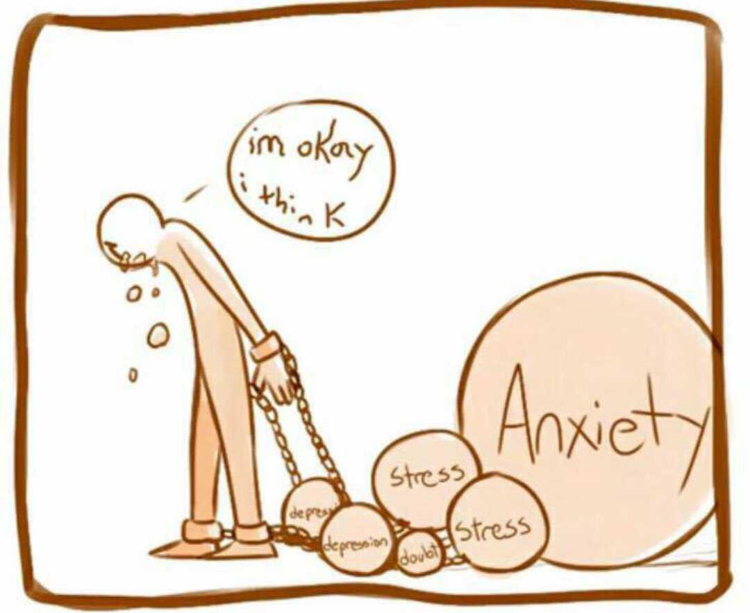 crazylifefacts_'s tweet image. The truth behind "I'm okay"