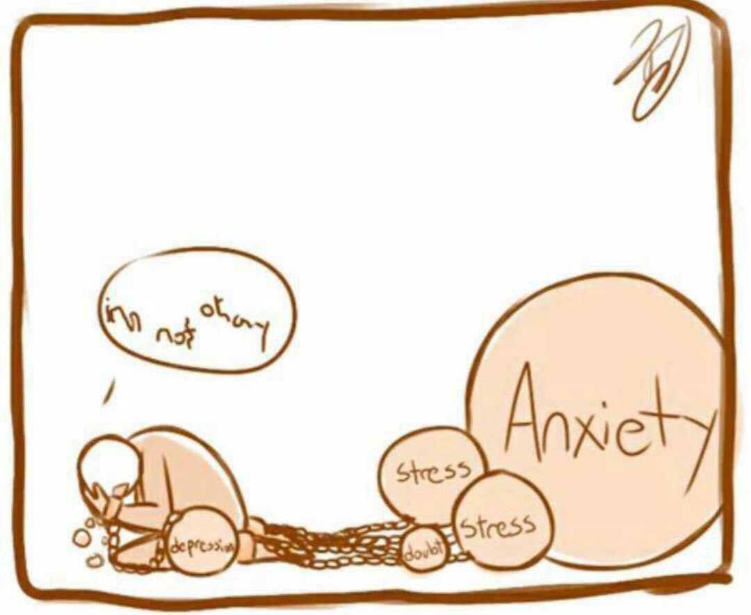 crazylifefacts_'s tweet image. The truth behind "I'm okay"