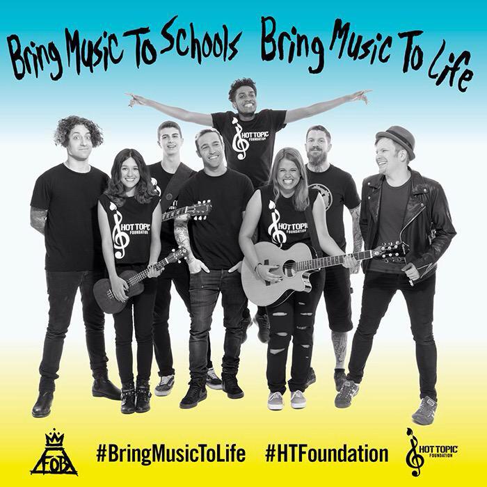FallOutBoyInfo's tweet photo. Find out how to help Fall Out Boy &amp; #HTFoundation bring music to schools here: http://t.co/wrDnjVUDAQ 👍 http://t.co/p53ZH1nk06