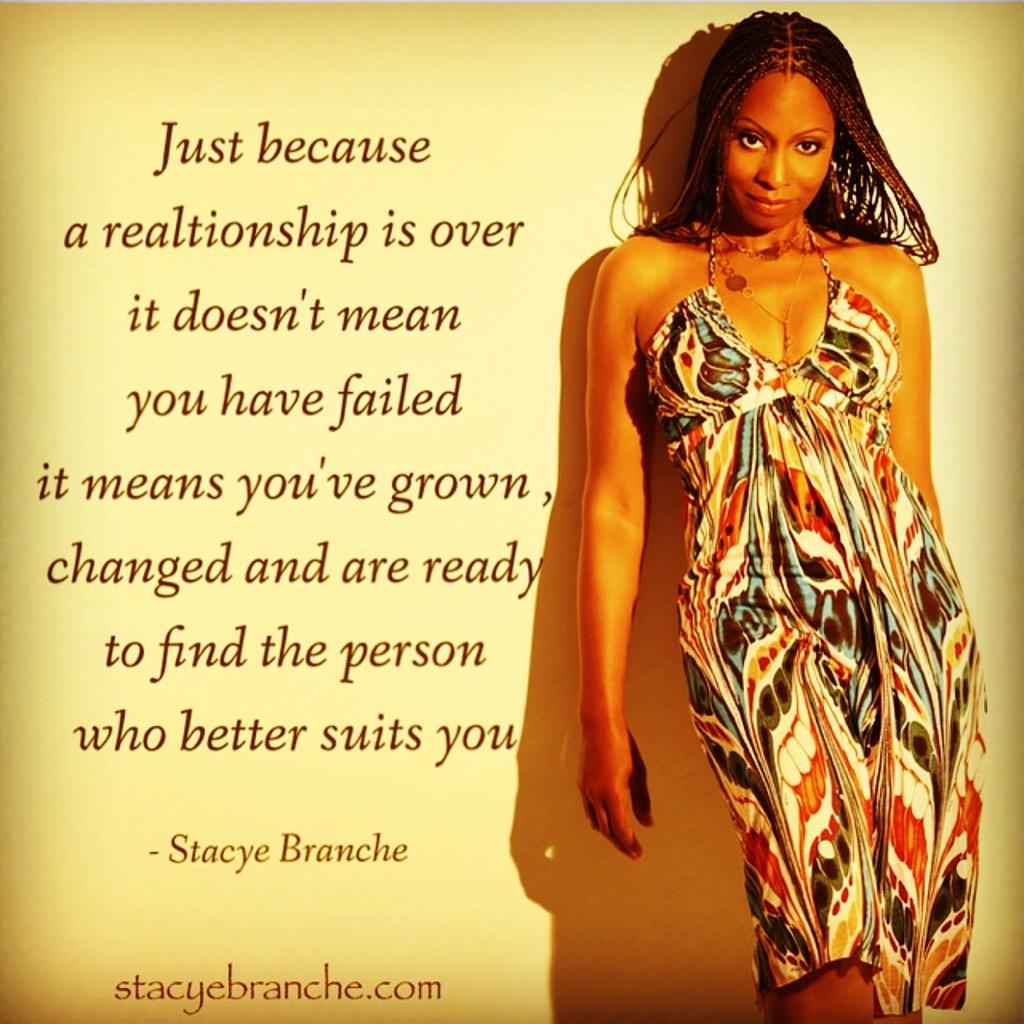 "Just because a relationship is over it doesn't mean you've failed" #quote #stacyemorsel #relationships #message