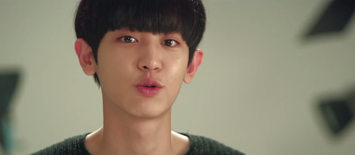 xcenyol's tweet photo. [CAP] SMTOWN THE STAGE EXO - #CHANYEOL &amp; EXO http://t.co/jghwrImLHV
