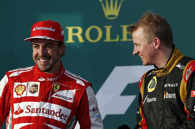 Kimi Räikkönen\s former team mate, Fernando Alonso turns 34 today.

Happy Birthday Fernando! 