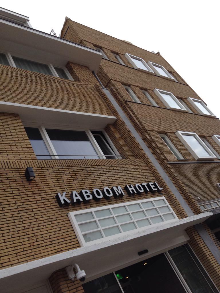 ronwerne's tweet photo. Alsof het er altijd al is geweest, KABOOM hotel Maastricht @SATIJNplus @LaBergereGroup @KSavelkoul http://t.co/kkqRWj4yVq