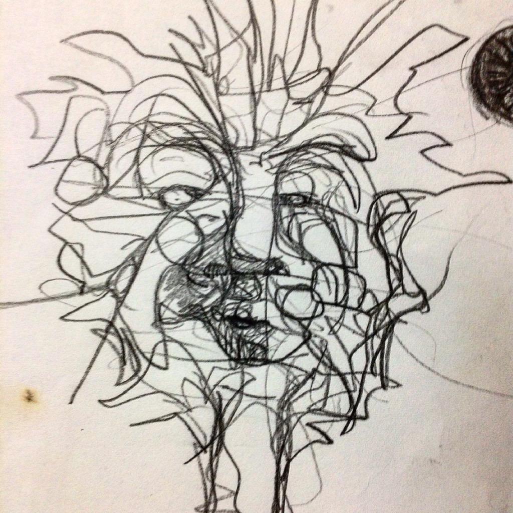 INERMIES's tweet photo. #inermies #art #sketch #FAceToFace #abstractexpressionism #ADHD #abused #many #weed #JAMAICA #tortured #captured #lol http://t.co/F4ZLAzACY5