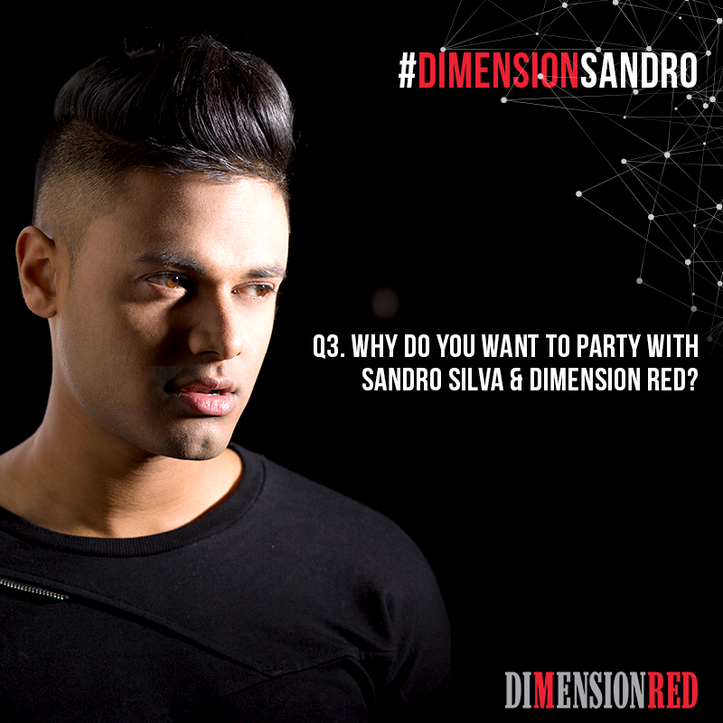 Dimension_RED's tweet photo. Who’s ready for @djSandroSilva ? Answer the questions &amp; win exclusive gig passes
#DimensionSANDRO http://t.co/jxo8l03DKK