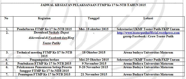 untuk jadwal pelaksanaan kegiatan ftm bisa anda lhat pada gamar ini..