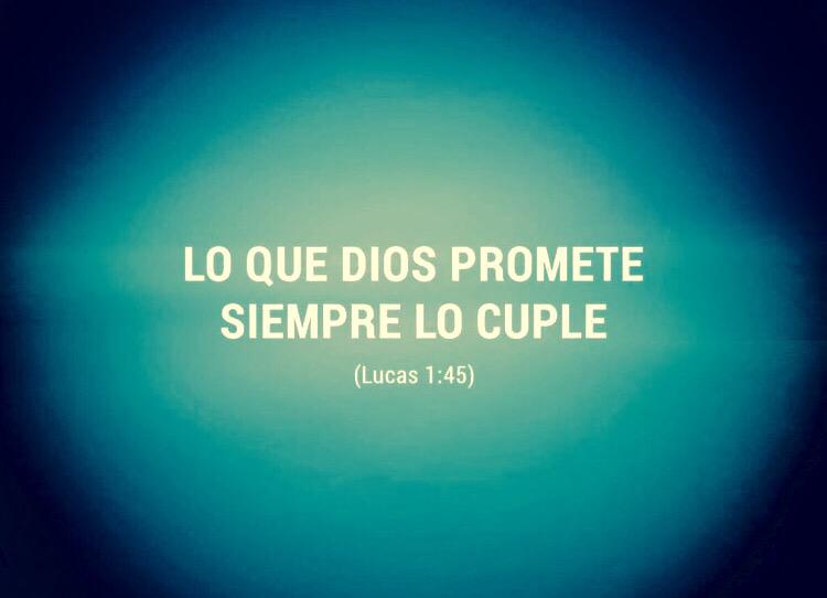 frederick5011's tweet image. Lo que Dios promete siempre lo cumple...