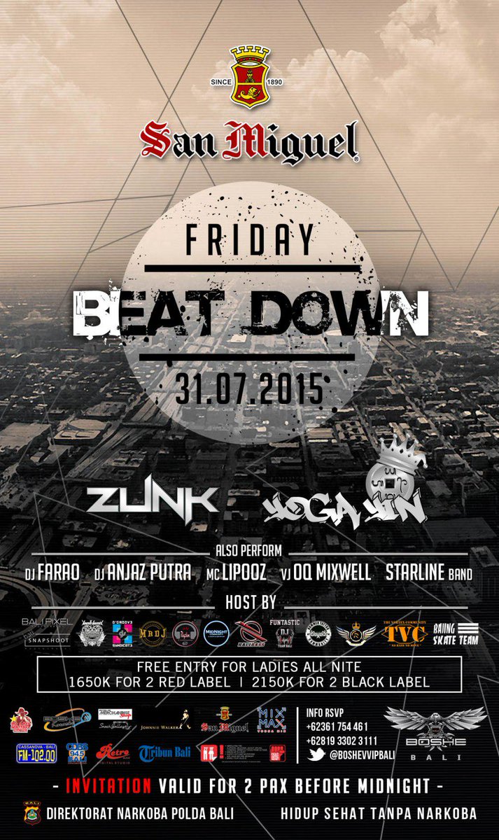 DG_Syndicate's tweet photo. This Friday at @BOSHEVVIPbali with @zunk_balibass 

GL : D'Groove Syndicate http://t.co/qgighC0bvJ