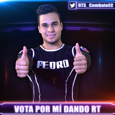 RTS_CombateEc's tweet photo. @PedroFCombate es uno de los nominados, ¡para salvarlo vota dándole RT a este tweet! Sólo contarán los RTs, no citas. http://t.co/aC5A1VlODm