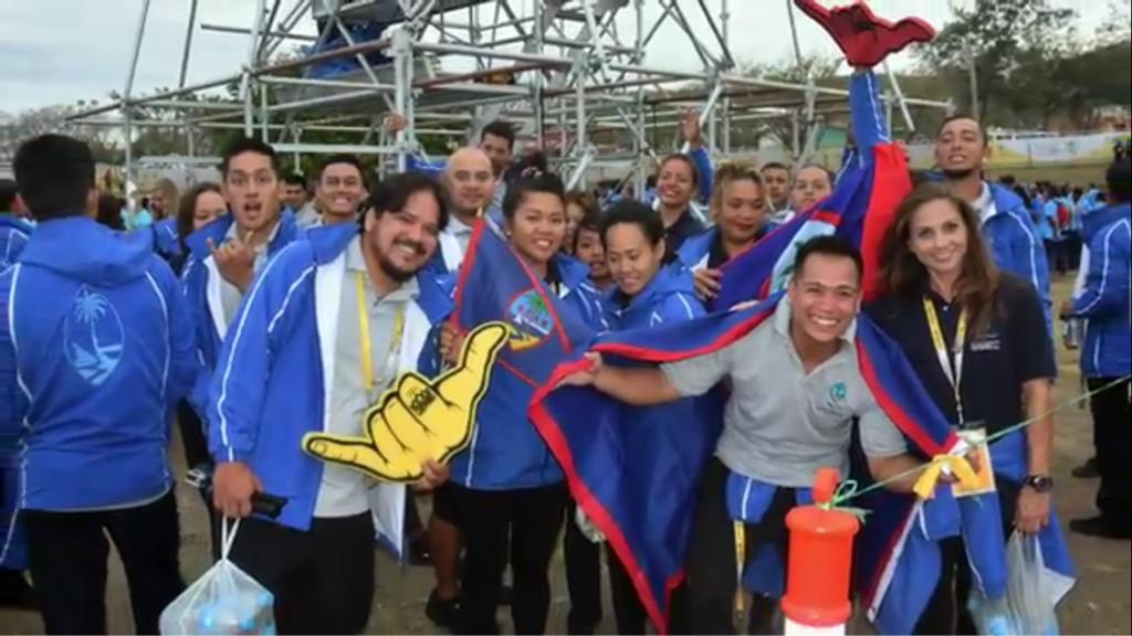 ATGee11's tweet photo. #TeamGuam #PacificGames wrap up video here!!! http://t.co/si7c9aB1wR just click play on page! via @GuamPDN #POM2015 http://t.co/14fpIykgDu