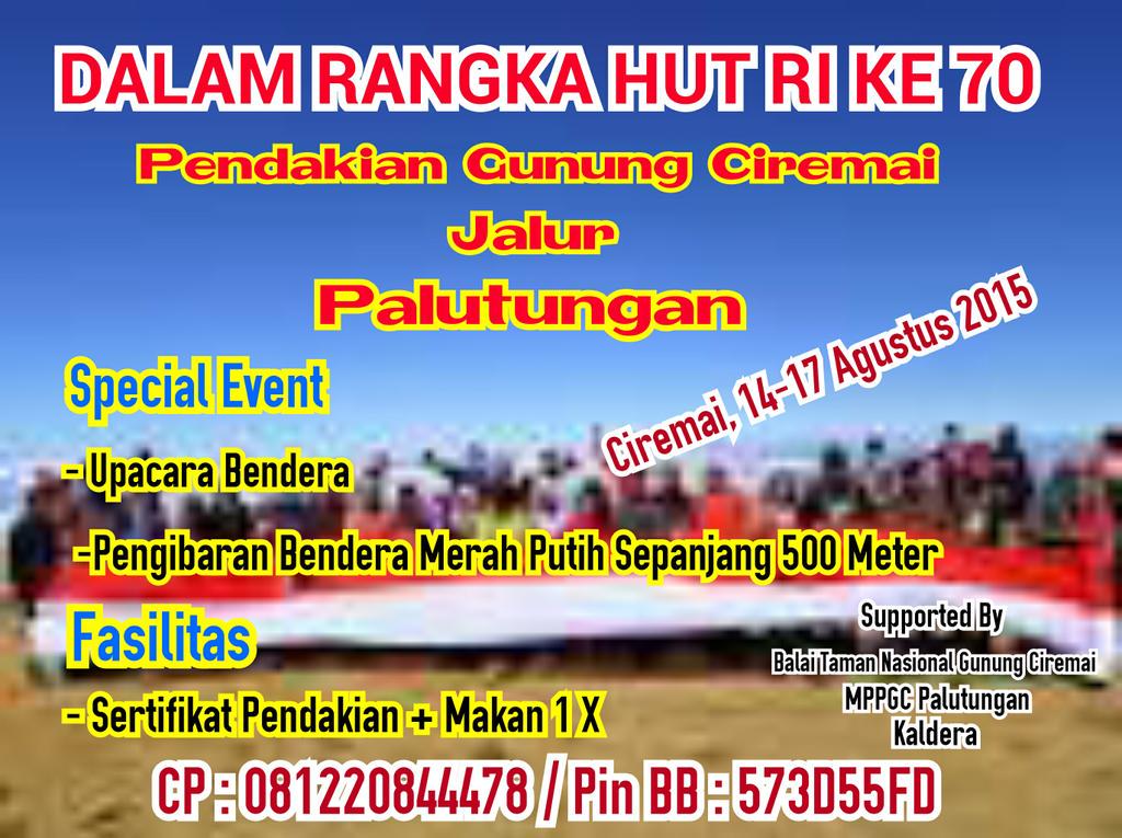 Jakalelana_79's tweet photo. Upacara Bendera, Senin 17/08/15 jam 09'00 s/d selesai #Puncak_Ciremai @InfoCiremai @infopendaki @infogunung http://t.co/jn9i5hphbb