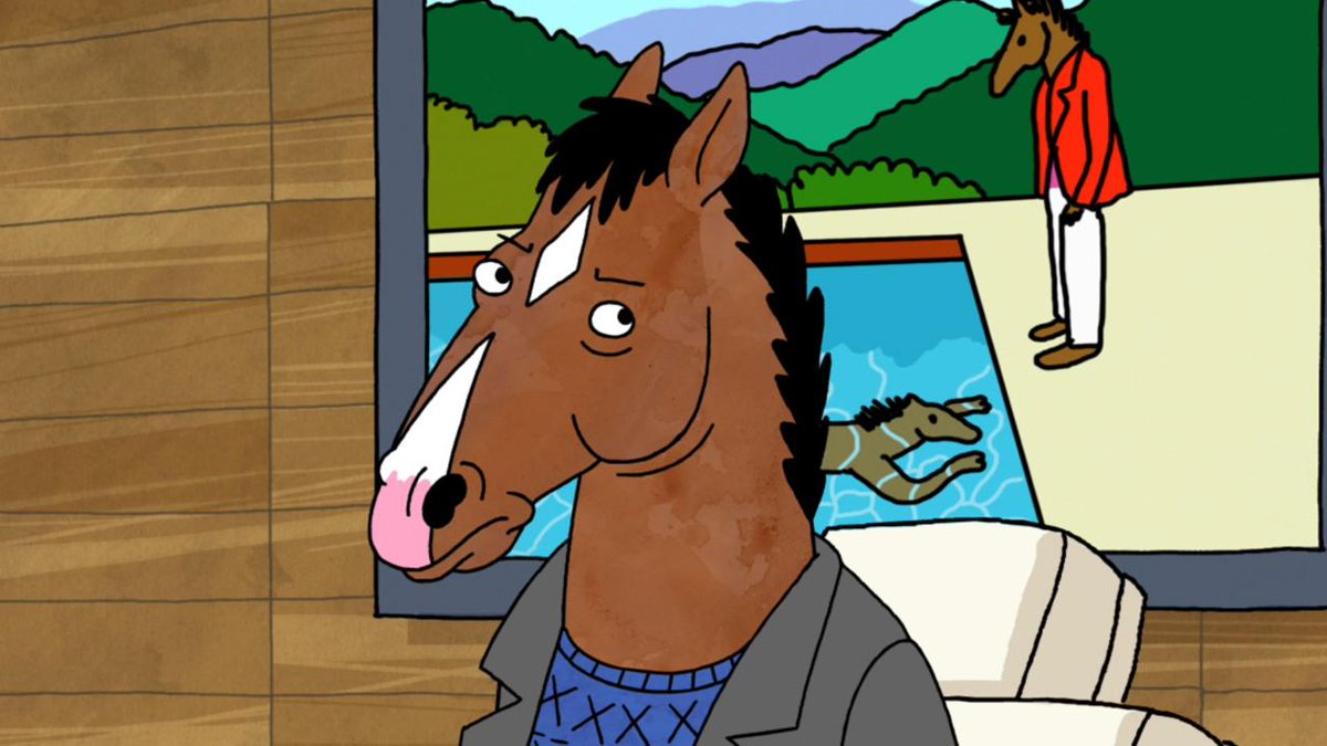 IGN's tweet photo. Bojack Horseman is renewed for Season 3 http://t.co/3HlzqQlDQG http://t.co/RMzHJ6zg5B