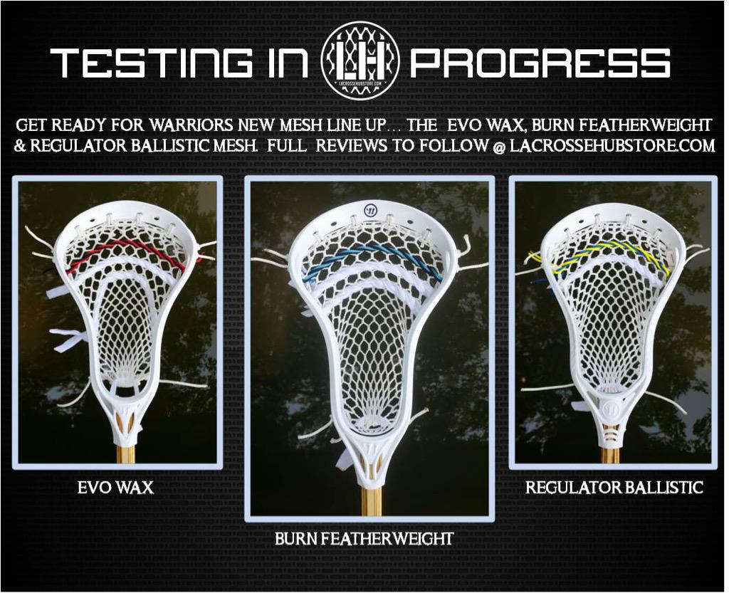 LacrosseHub_'s tweet photo. @warriorlacrosse #WarriorPerformanceMesh http://t.co/6PaDXNr5jZ