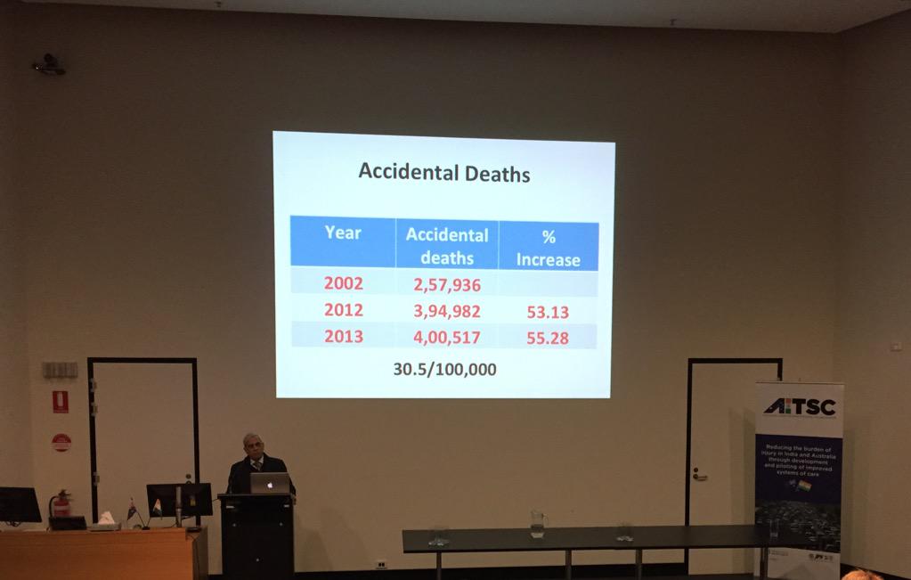 DrBenBeck's tweet image. Accidental deaths in #India significantly on the rise #AITSC