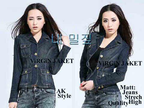 amadishop__'s tweet photo. ak jaket virgin @110rb bahan jeans strech high Quality fit-L http://t.co/jv5KnEi6MQ