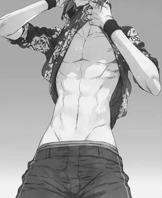 #SmexyWednesday SB lifted up his shirt, revealing his buds as he wiped some sweat off his forehead. 'Sure is hot~!'