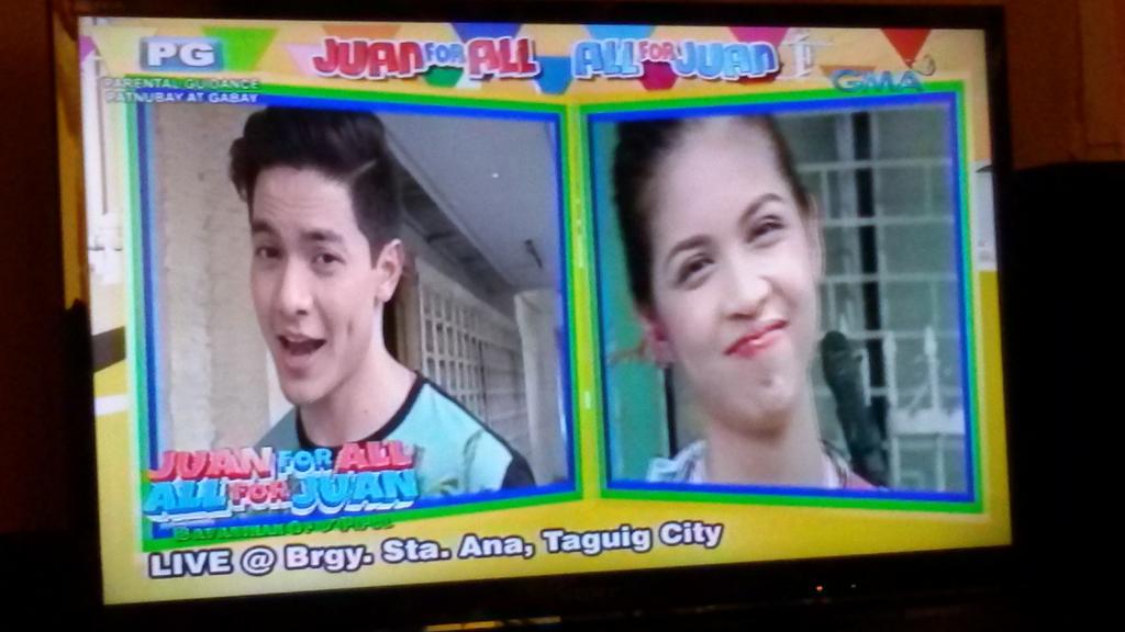 Littlebabe_16's tweet photo. Kinikilig si Yaya Dub sa Song na God Gave Me You #KiligPaMore #AlDubKalyeSerye #ebproblemsloving http://t.co/dqgbqE3zxS