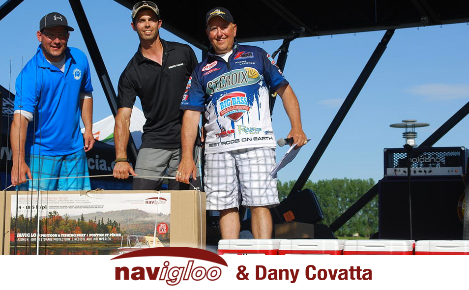 Congrats Mr. Paquin & Mr. Bissonette winners of a @Navigloo #boatshelter at BigBassChallenge.ow.ly/Q98nK