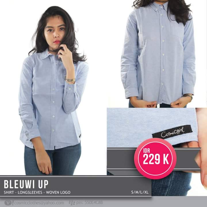 COSMICserang's tweet photo. "BLEUWI UP"
shirt | longsleeves | woven logo
IDR 229K
BB PIN: 537D5060

F.I.P
#ISWHATWECALLFUN http://t.co/3DyfH8d2gw