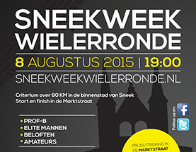 RONDEvanSNEEK's tweet photo. Info: @RONDEvanSNEEK Prijzengeld: Prijzenschema E en hoge premies!
Permanence: Walrus Zalen centrum @dewalrussneek http://t.co/rULpkcYxjI