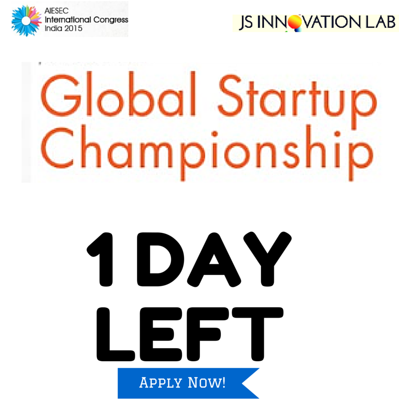 GSChamp2015's tweet image. LAST CHANCE to apply!! #global #startup #championship #aiesec #international #congress