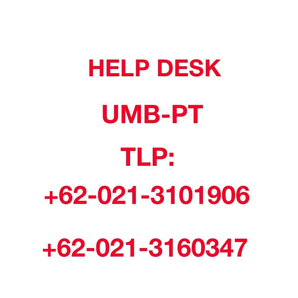 Punya kendala pada saat mendaftar UMB-PT ??

Silahkan sobat kampus sekalian menghubungi 

HELP DESK UMB-PT
Yaaa 😉