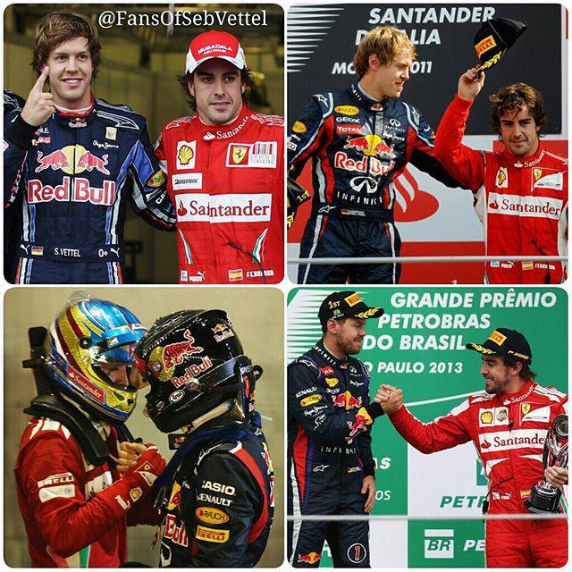 Sebastian Vettel\s biggest rival over the past few seasons, Fernando Alonso, turns 34 today.

Happy Birthday Fernan 