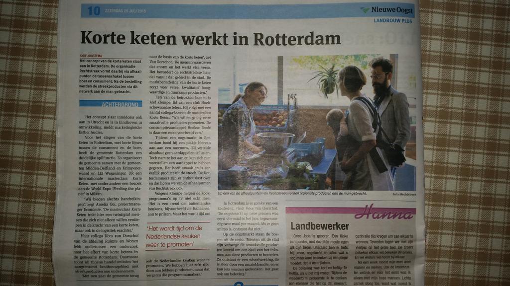 Stukje over <a href="/Rechtstreex/">Rechtstreex</a> in @nieuweoogstnu 'nu ook in #utrecht ' rechtstreex.nl/utrecht #lokaal #biologisch #duurzaam