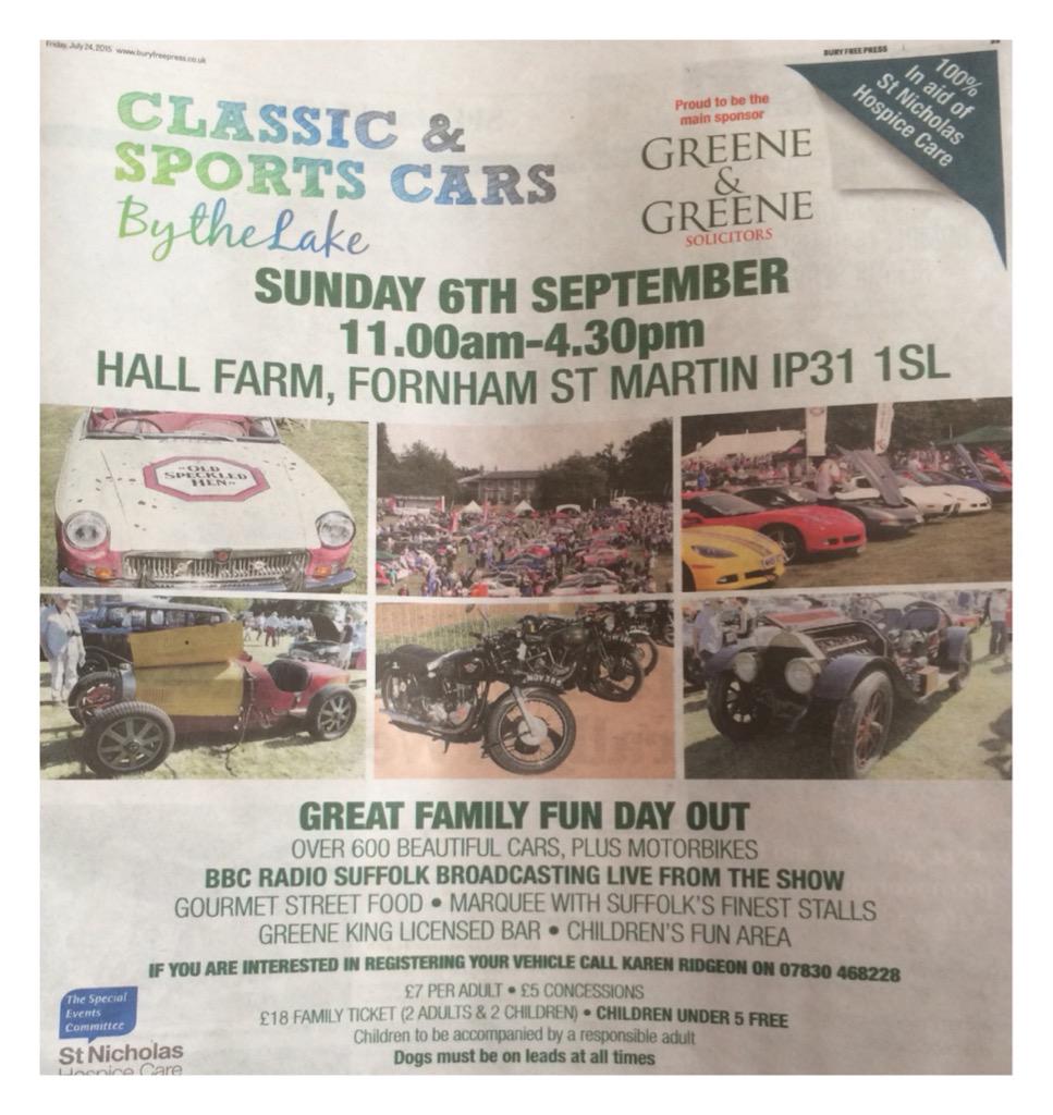 GreeneGreeneLaw's tweet photo. Good recent press @ClassiccarsBTL in @buryfree, #MichaelBatty in http://t.co/WLwpoAq2ys & @markdalybse in @EADT24 http://t.co/4h6tsfpiMU