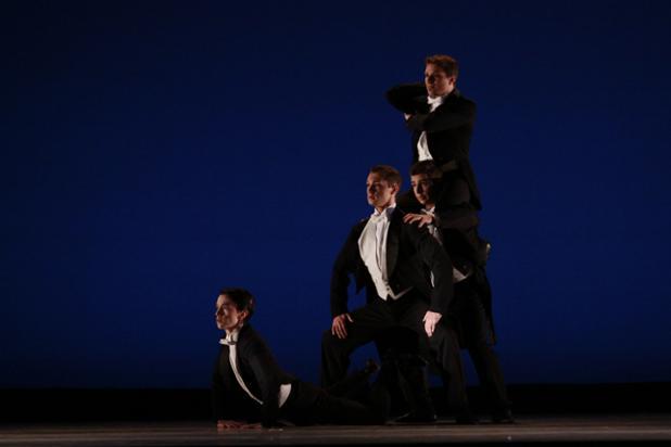 Happy birthday Paul Taylor! Photo of Taylor\s Cloven Kingdom by Herb MIgdoll. 