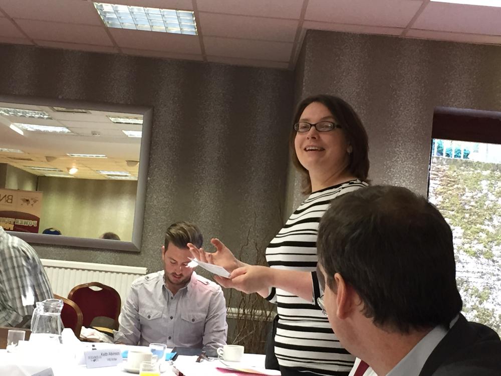 Jen from <a href="/selclene_se/">SelClene South East</a> delivering an excellent education slot at today's meeting.