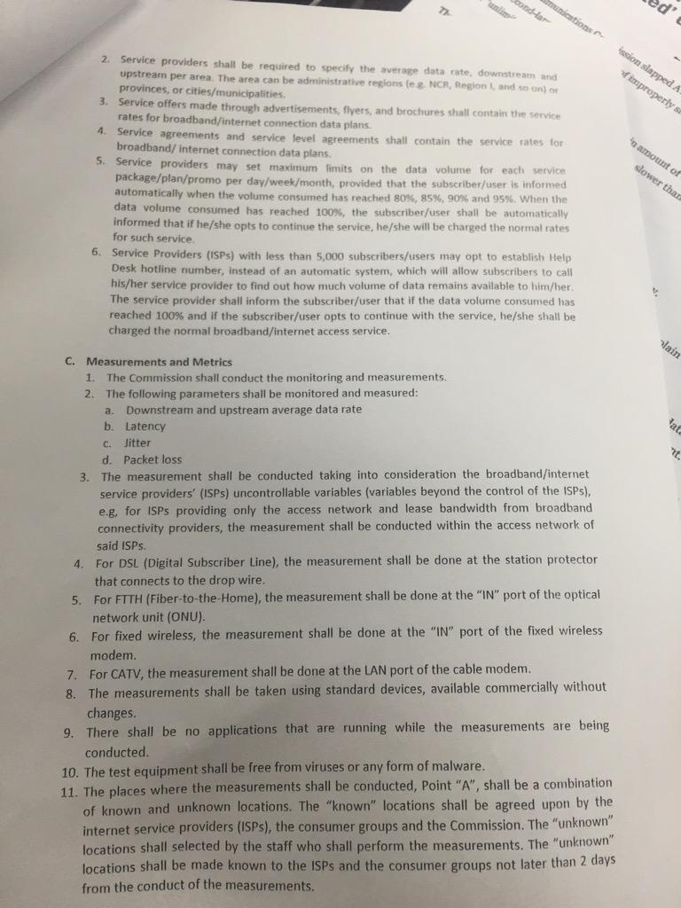 momblogger's tweet photo. Draft of memorandum circular on the subject of broadband /internet access #NTChearing http://t.co/t5wDsrfdrC