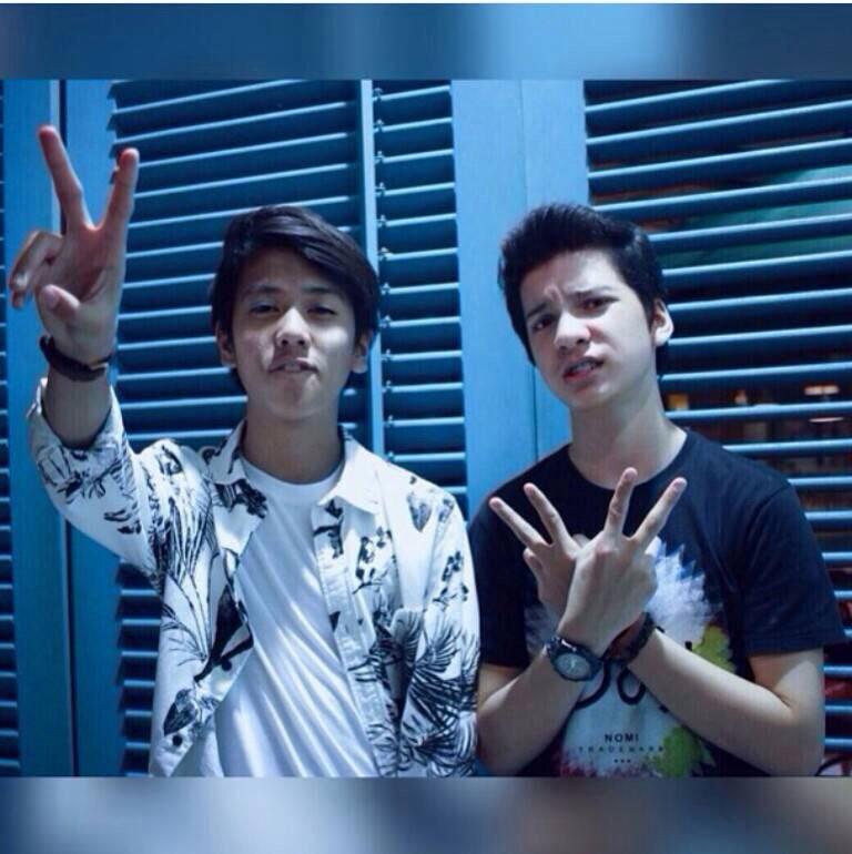 Iqbaal with endy