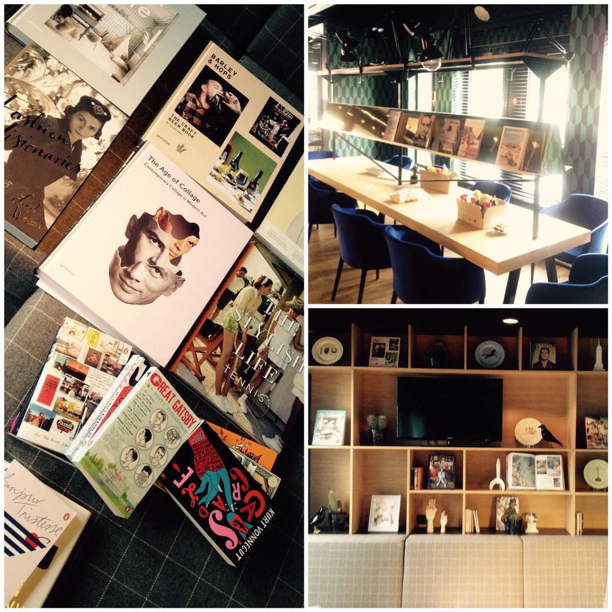 eksturstore's tweet photo. The new, fantastic @yuphotel @stadhasselt Great Styling by @CreneauInt Best Books by @eksturstore #hotel #yuphasselt http://t.co/RjIwvCgvUL