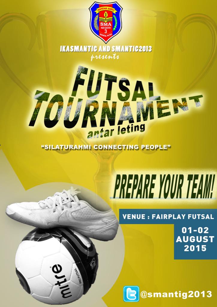 smantig2013's tweet photo. Halo guys! Ikasmantig and @smantig2013 proudly present "FUTSAL TOURNAMENT ANTAR LETING" 2015 http://t.co/aQjhUSPBBo