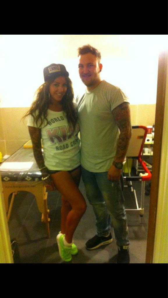 IamTJD's tweet photo. 2years ago today I met @Sallieaxl  #tattooartist #tattoomodel for some more ink come see me @Inkspiration1 http://t.co/sFaRfZH7T7