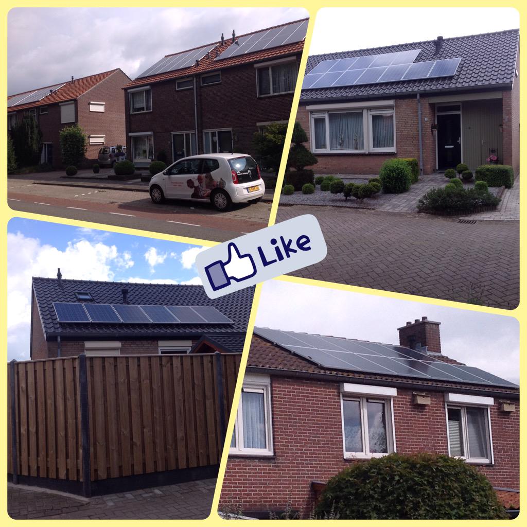 Mooie resultaten en tevreden bewoners! Zonnig Limburg op z'n best! #wl #duurzaam #zon