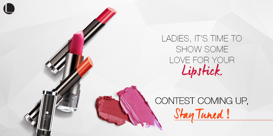 ILoveLakme's tweet photo. Ladies, a surprise is coming up for you on #WorldLipstickDay! Stay tuned.
RT if you are as excited as we are. http://t.co/4uczsx351Z