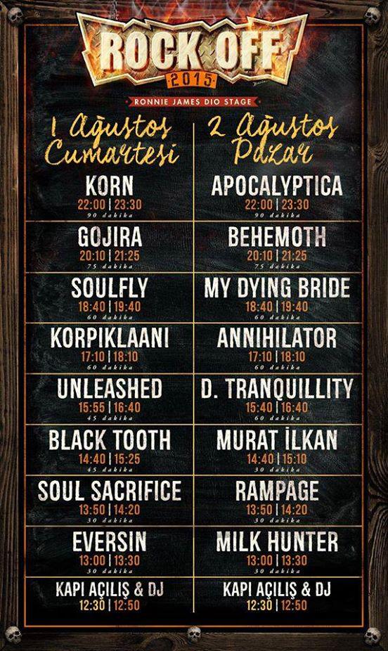 2 ağustos / 13:50 de sahnedeyiz efenim.. bekleriz \m/