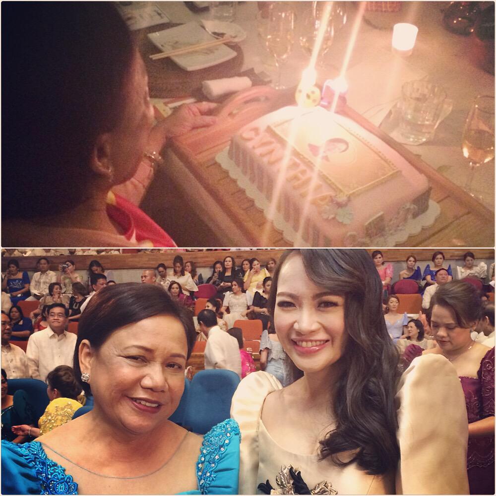 Happy birthday to my mother-in-law, Sen. !  