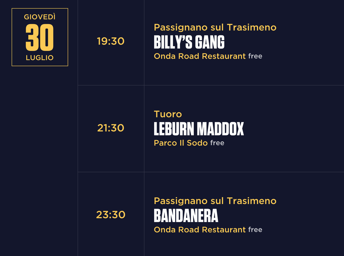 Trasimeno Blues tweet media