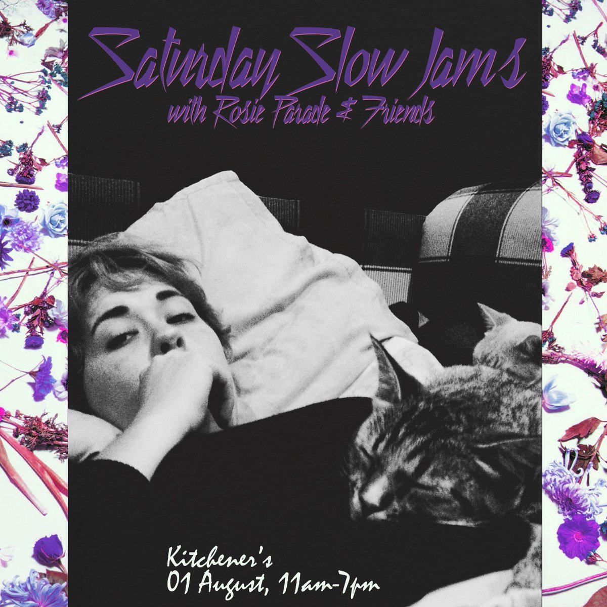 cocolovesdanger's tweet photo. ๐นSaturdaySlowJams w RosieParade &Friends #dayjol
Weird&Sexy w yr bad bitch DJs frm 10am
+ live performances ๐น frm 3pm http://t.co/T2RZfZUIaA