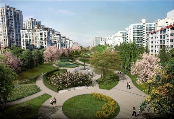 분당~수서 간 도시고속화도로 녹색공원화 사업 기공식(2018년 12월 완공된 공원을 기대해 봅니다😆) #성남시  me2.do/GEBAvR1n